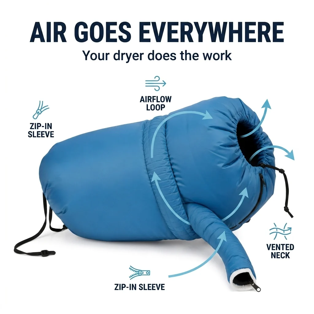 PawNestify™ - Dog Drying Bag