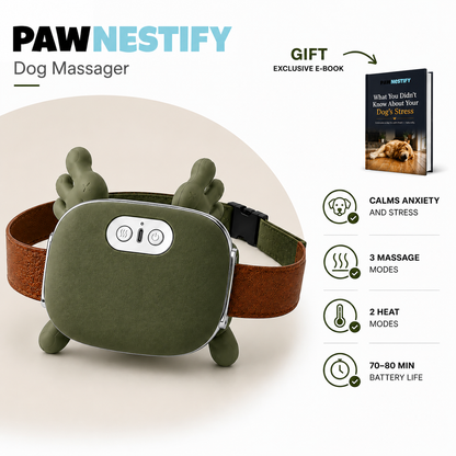 PawNestify™ - Dog Calming Massager