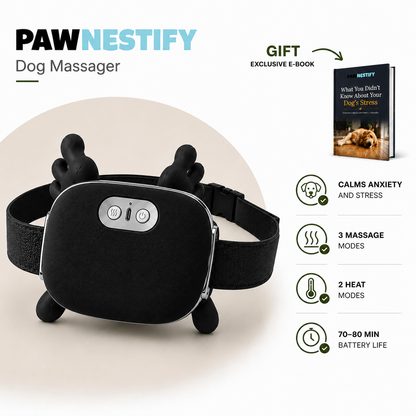 PawNestify™ - Dog Calming Massager