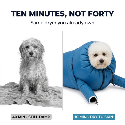 PawNestify™ - Dog Drying Bag